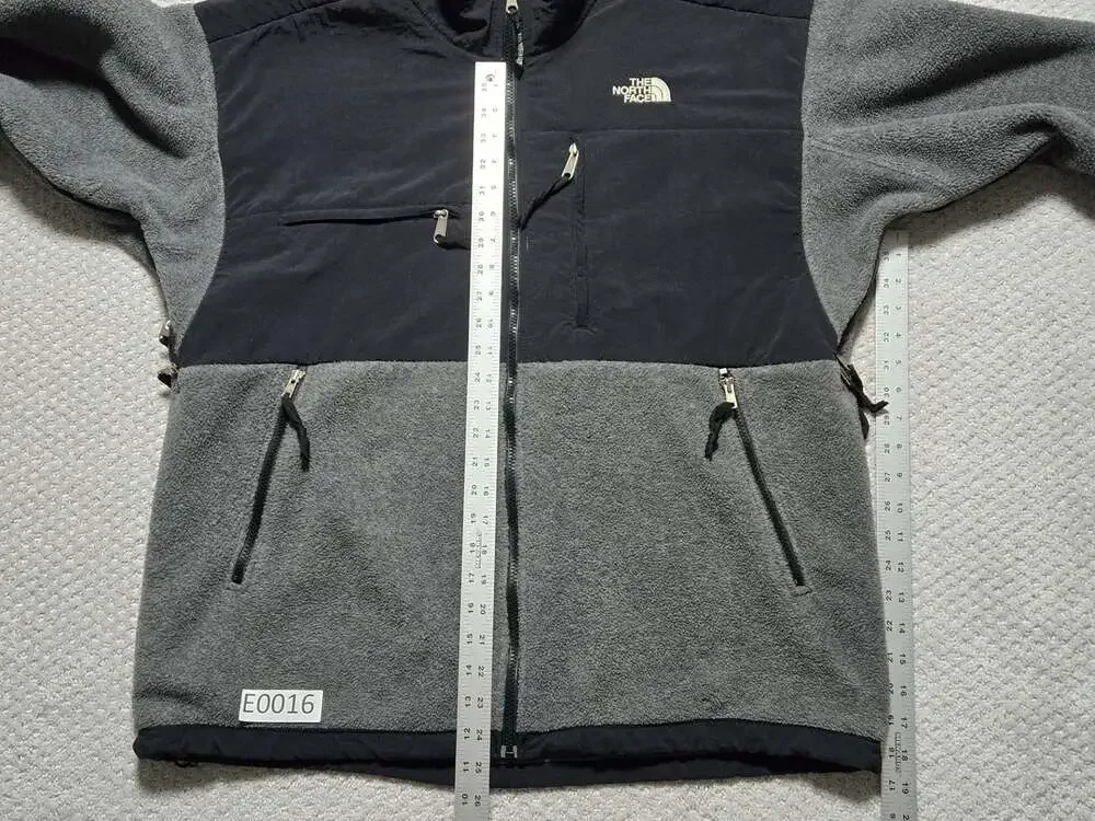 Vintage The North Face Denali Fleece Jacket Size XL Gray and Black